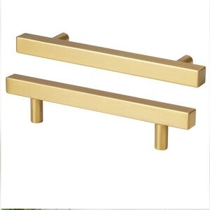 New IKEA Gribbol gold paid or door/closet knobs.